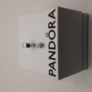 Authentic Pandora Flip Flop Sandal Dangle With CZ - EUC